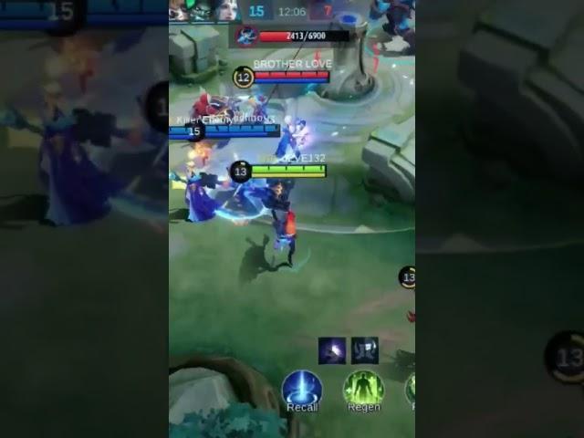 LESLEY VS LANCELOT #lesley #lancelot #marksman #roadtomytic #mythic #mobilelegend #mlbb #moba #ml