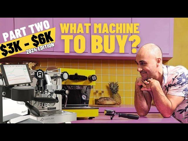 What coffee machine to buy $3-6k PART 2 #coffee #barista #machine #video