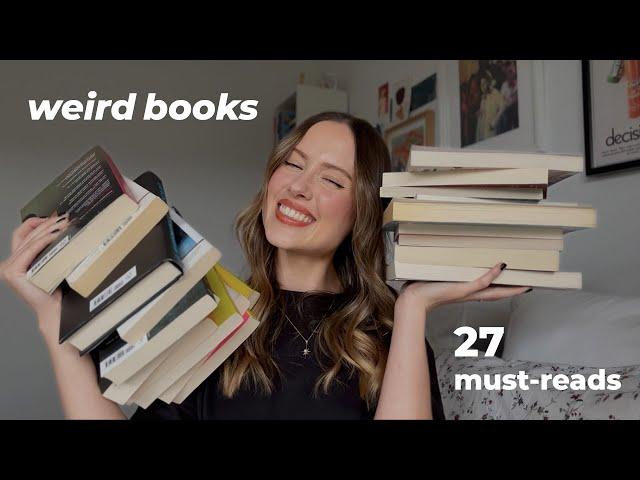 weird book recs | literary fiction for weird girls