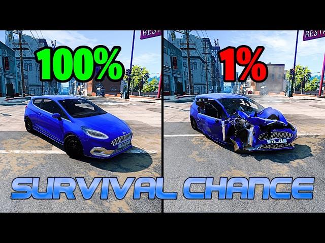 Realistic Survival Chance Crashes #22 | BeamNG.drive