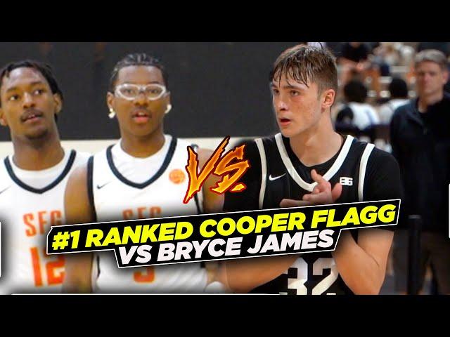 Bryce James VS The #1 Ranked Player Cooper Flagg! Went Down To The WIRE!!