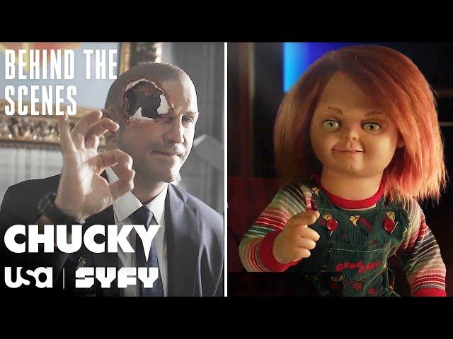 Inside Chucky: Behind THAT Kill in the Season 3 Premiere | Chucky (S3 E1) | SYFY & USA Network