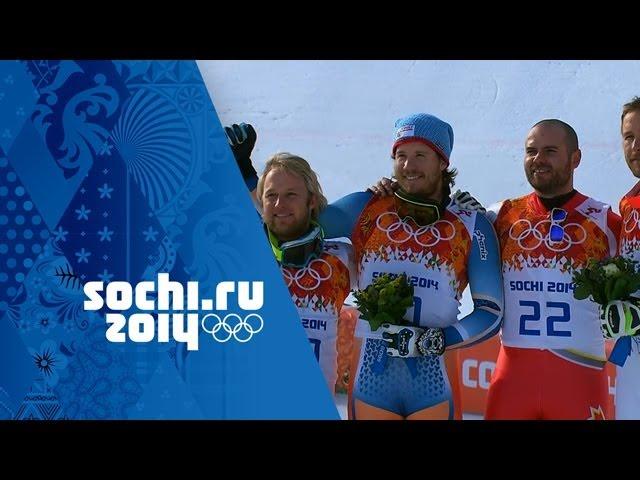 Alpine Skiing - Men's Super G - Kjetil Jansrud Wins Gold | Sochi 2014 Winter Olympics