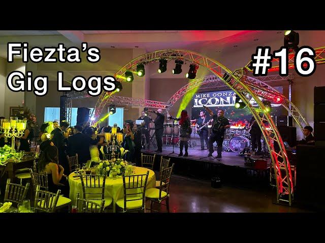 Concert Style Mega Stage For A Wedding! - Gig Log #16