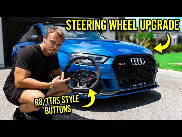 How to Install A Carbon Fiber Audi R8/TTRS Style Wheel On An Audi A3/S3/RS3