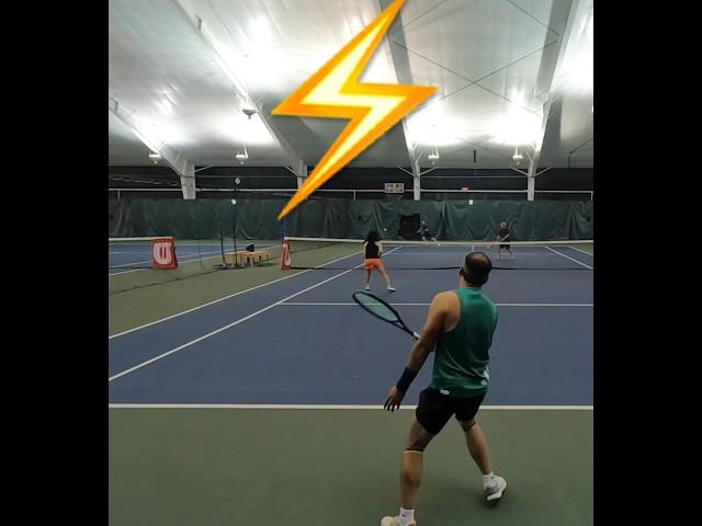 Baseline attack. #njtennis #tennistime #tennis #테니스 #tennispassion #tennismatch #highlights