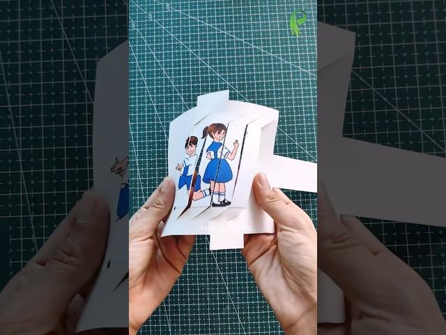 Painting Magical card for Brother  ‍️ #shorts