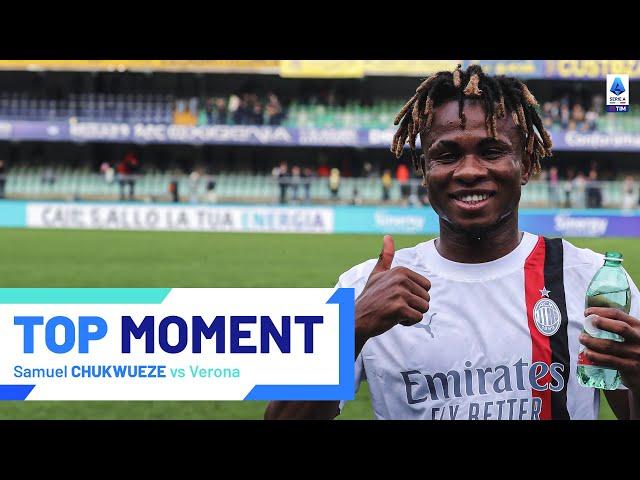 Chukwueze opens his account in Serie A | Top Moment | Verona-Milan | Serie A 2023/24