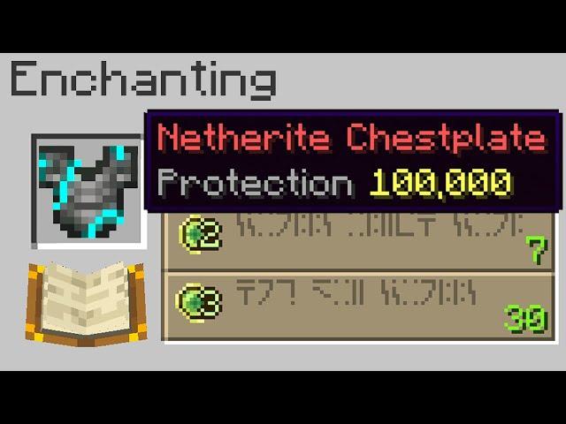 I secretly used Protection 100,000 in Minecraft UHC...