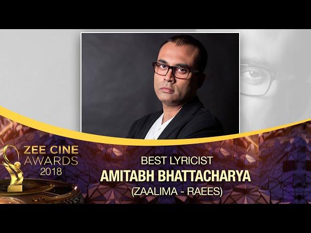 Best Lyrics | Zaalima by Amitabh Bhattacharya | Zee Cine Awards 2018