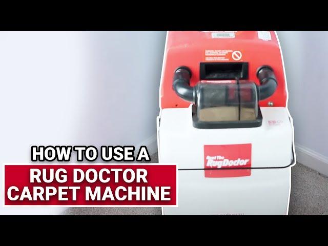 How To Use A Rug Doctor Carpet Machine - Ace Hardware