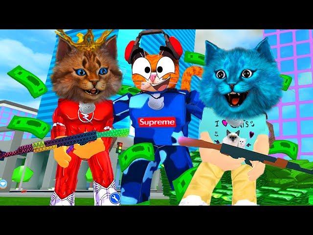 БЕЗУМНЫЙ ГОРОД С СУПЕРГЕРОЯМИ ГТА 5 РОБЛОКС / ROBLOX JAILBREAK 2 / ПОБЕГ из ТЮРЬМЫ Котик Игроман