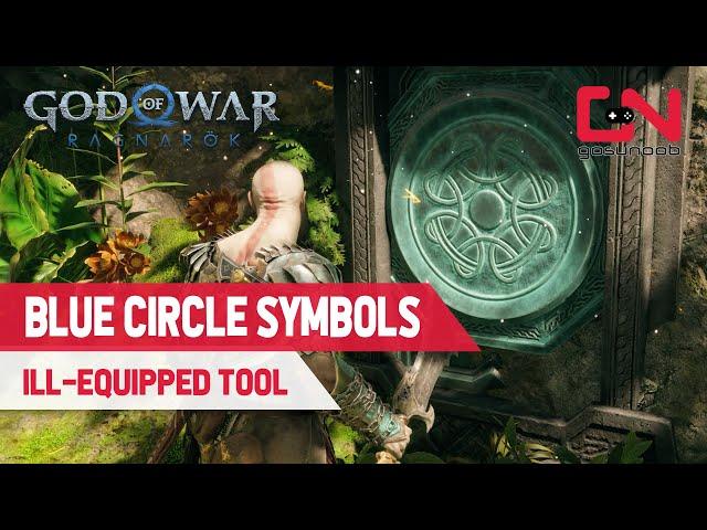 How to Open Doors with Blue Circle Symbols in God of War Ragnarok