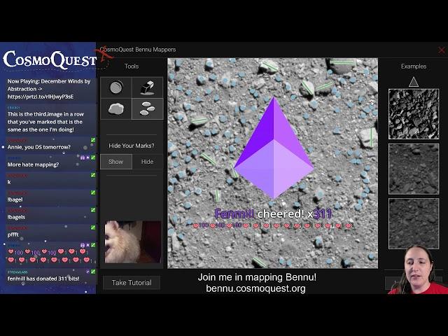 Zen and the art of Asteroid Measuring (rock markers support group)  08/07/2019