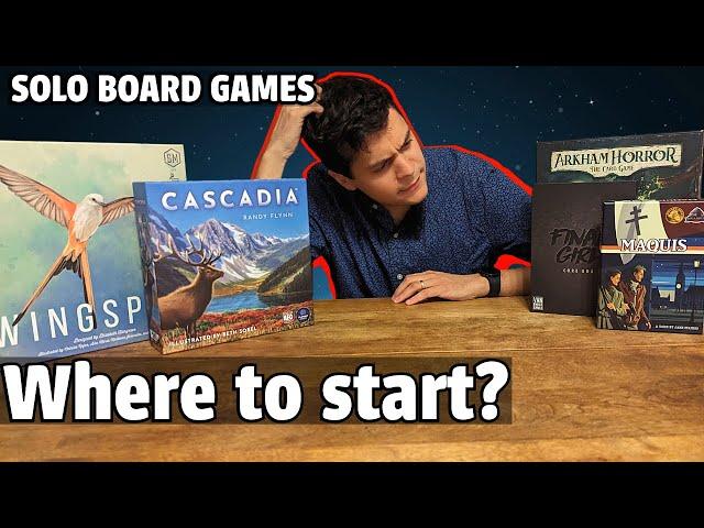 No Friends? No Problem! A Beginner's Guide to Solo Board Gaming