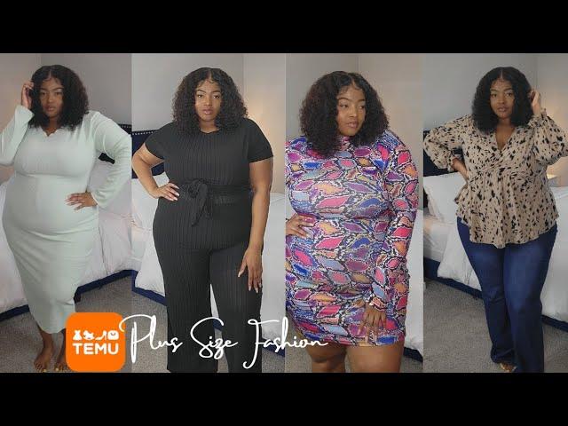 Temu Plus Size Try On Haul | First Impressions!!