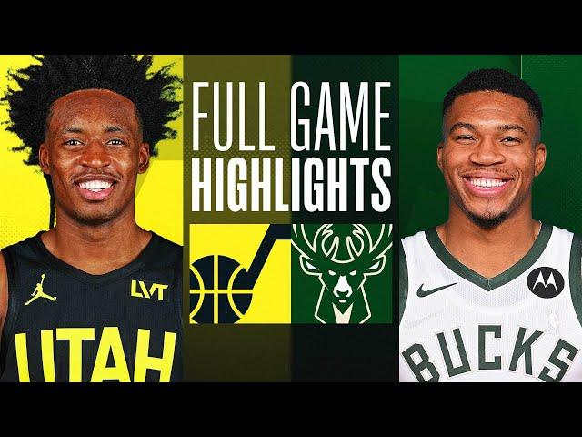 JAZZ at BUCKS | FULL GAME HIGHLIGHTS | January 8, 2024