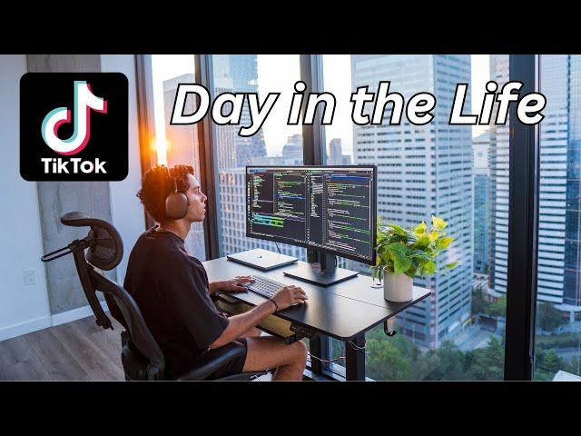 Day in the Life of a Software Engineer at TikTok (Seattle Apartment Tour)