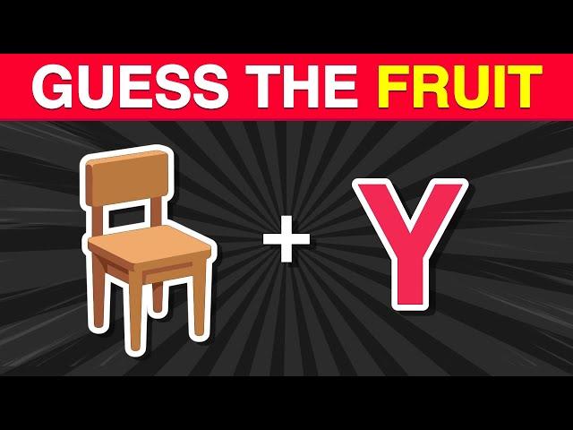 Guess The FRUIT by emojis? | Emoji Quiz