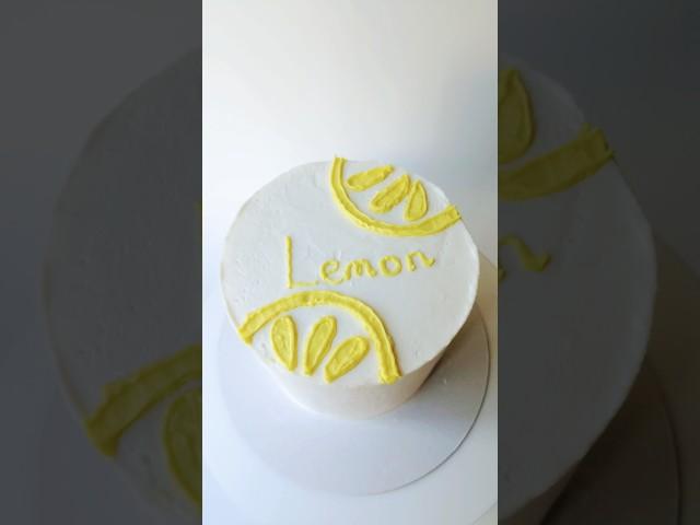 Торт "Мак-лимон" #тортыназаказспб #cake #торты #маклимон #lemon