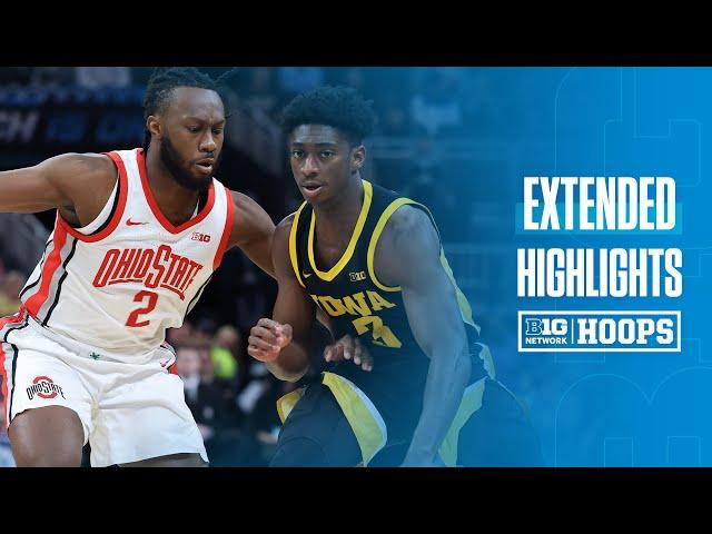 Ohio State vs. Iowa | EXTENDED HIGHLIGHTS | 2025 Big Ten Men's Basketball Tournament | 03/12/2025