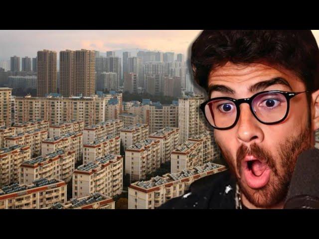 China's Mega "Ghost" Cities are INSANE | Hasanabi reacts to WSJ