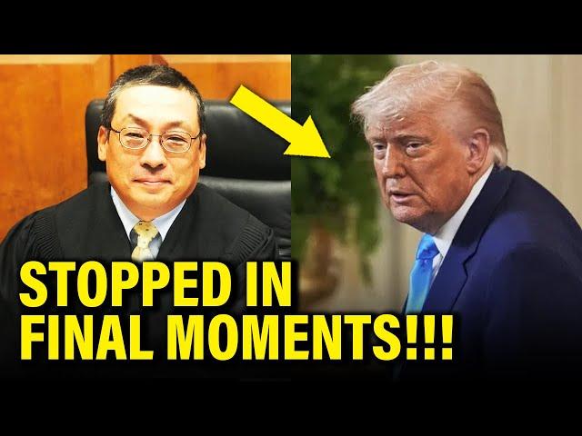 Trump SUFFERS HUGE DEFEAT to Plan as Judge STOPS HIM
