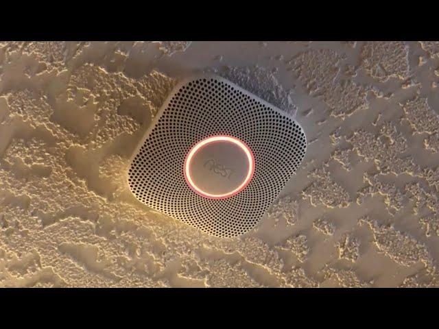 Testing nest protect smoke alarms with smoke spray