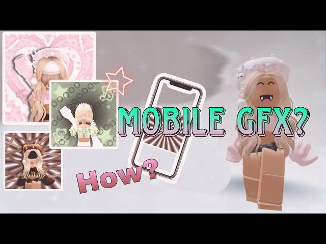 ROBLOX MOBILE GFX TUTORIAL  #viral