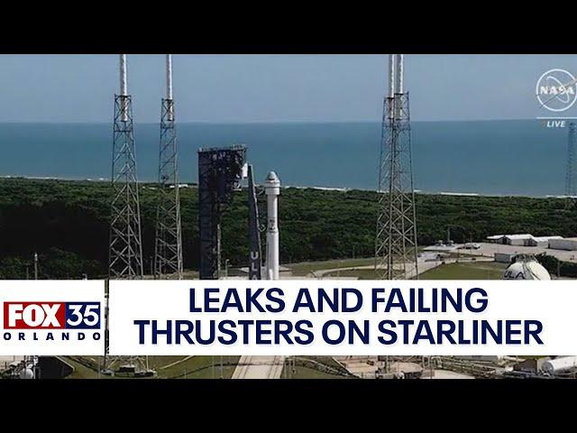 NASA, Boeing discover new leaks, failing thrusters on Starliner during ISS docking