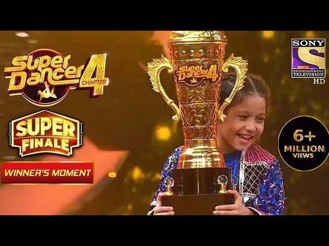 Florina बनी SD4 की Winner | Super Dancer Chapter 4 | Winner's Moment