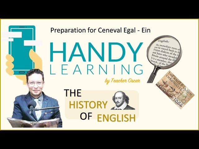 examen ceneval ‍ ‍ EGAL EIN - History of English.