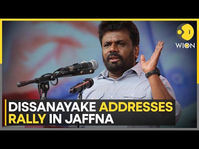 Sri Lanka Elections: Dissanayake Addresses Rally In Jaffna | World News | WION