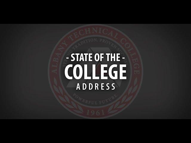 Albany Technical College - State of The College Address