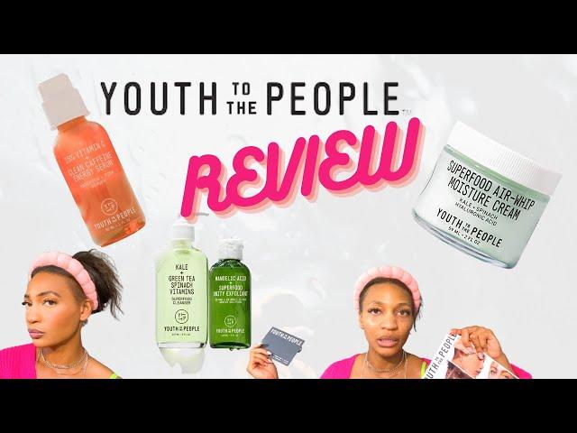 CLEAN GIRL SKINCARE / YOUTH TO THE PEOPLE BEAUTY REVIEW / ACNE & AGING SKIN HELP / SEPHORA