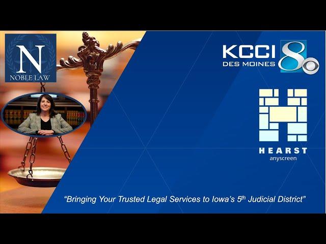 Attorney Lisa Noble Interview with #iowa  KCCI