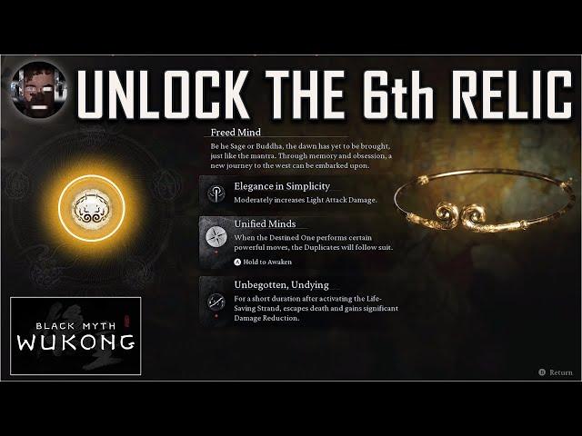 How to Unlock 6th Relic, True Ending, New Game Plus - Black Myth: Wukong