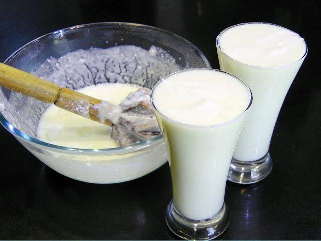 लस्सी रेसिपी | Lassi Recipe | How to make Lassi at home | MadhurasRecipe