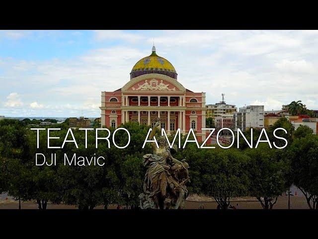 Teatro Amazonas - Aerial Perspective by DJI Mavic