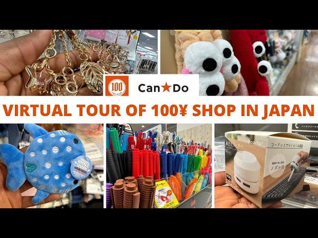 Japan's 100 Yen Shop Can Do | Virtual Tour of 100 Yen Shop in Japan - 4K