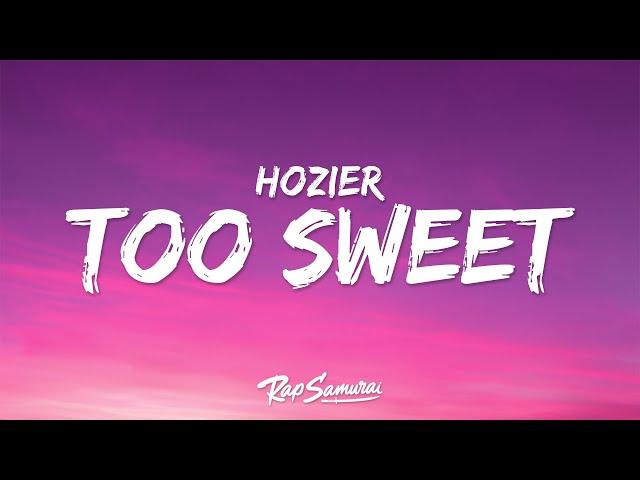 Hozier - Too Sweet (Lyrics) "you're too sweet for me"