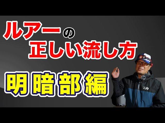 【釣果アップ】ルアーの正しい流し方〜明暗部編〜