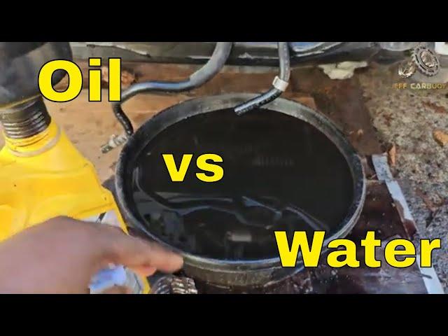 Quickest Way To Separate Engine Oil From Water