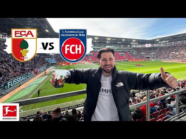 FC AUGSBURG vs. 1. FC HEIDENHEIM - Stadionvlog ️ & Tour durch die City ️️ | S7EVEN