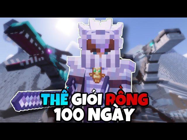 Hành Trình Sinh Tồn 100 Ngày Thế Giới Rồng Trong Minecraft Siêu Khó [FULL MOVIE]