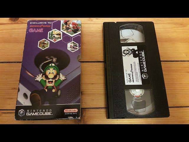 GameCube / GAME UK promo VHS