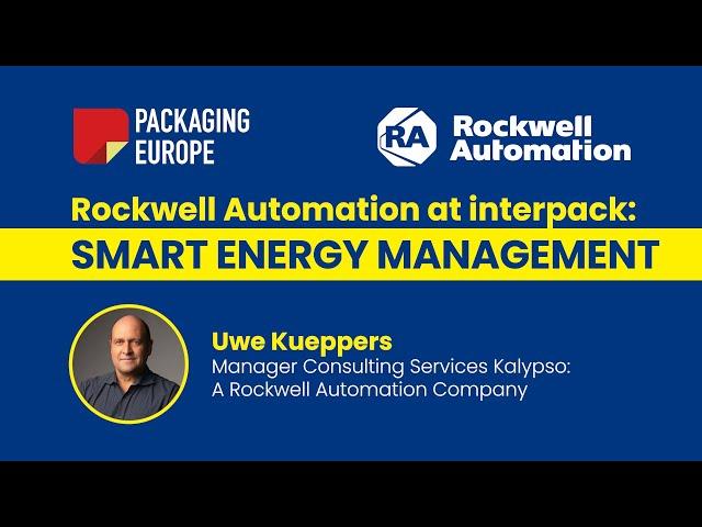 Smart Energy Management with Uwe Kueppers at interpack 2023