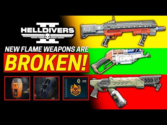 Helldivers 2 New Warbond is NOT Worth Buying... Freedom's Flame Weapon Review