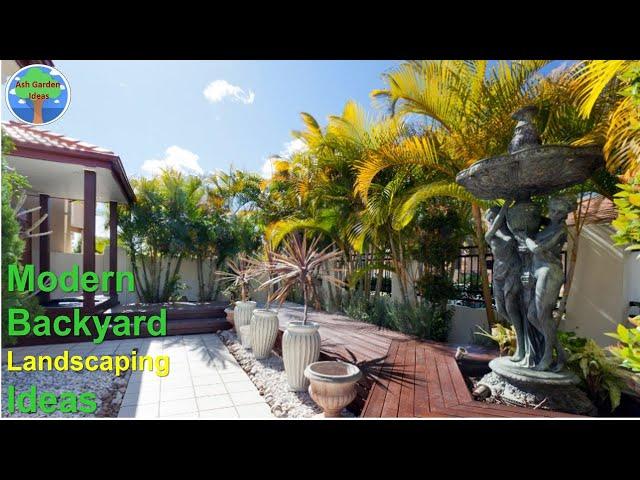 The Most AMAZING Modern Backyard Landscaping Ideas | Ash Garden Ideas | landscaping ideas