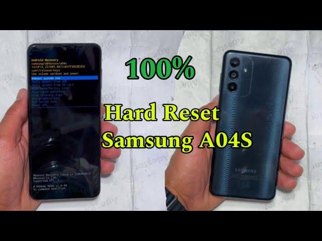 Hard Reset Samsung Galaxy A04S SM-A047F